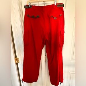Vintage 90s Y2K abercrombie and fitch nylon water resistant parachute pants
